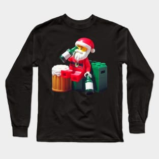 Santa Lego Claus Long Sleeve T-Shirt